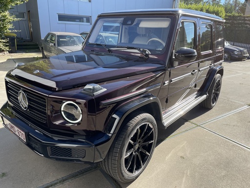 MERCEDES G 400 D LICHTEVRACHT 22" BRABUS